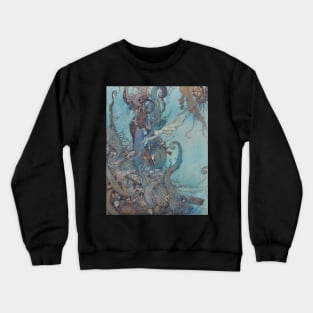 The Little Mermaid - Edmund Dulac Crewneck Sweatshirt